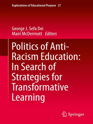 cover image of Politics of Anti-Racism Education